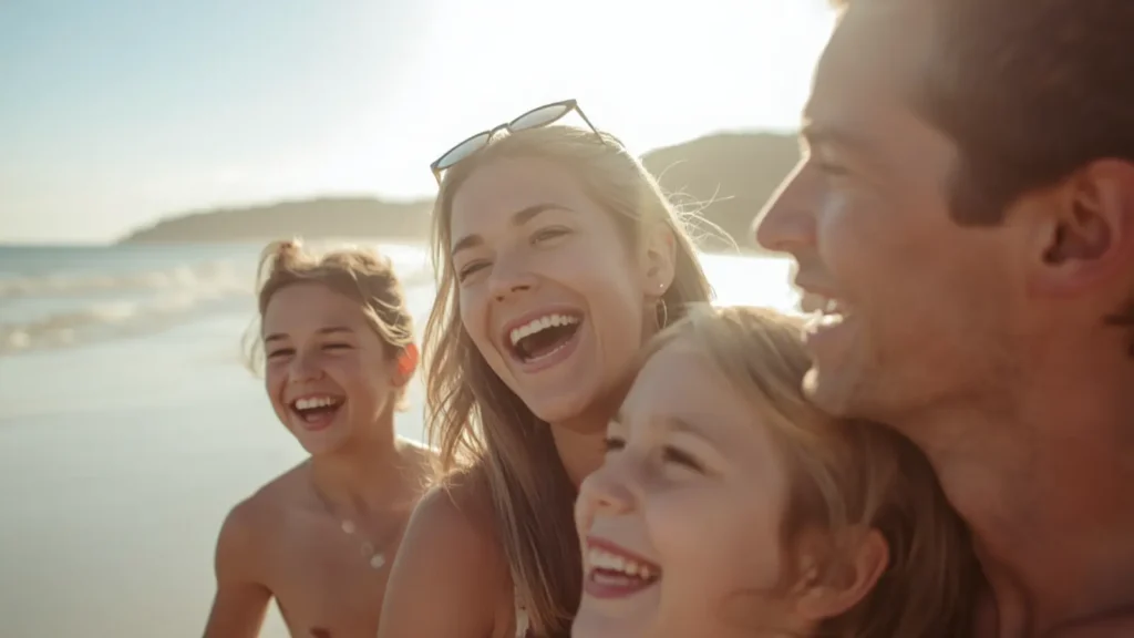 caption for vacation with family