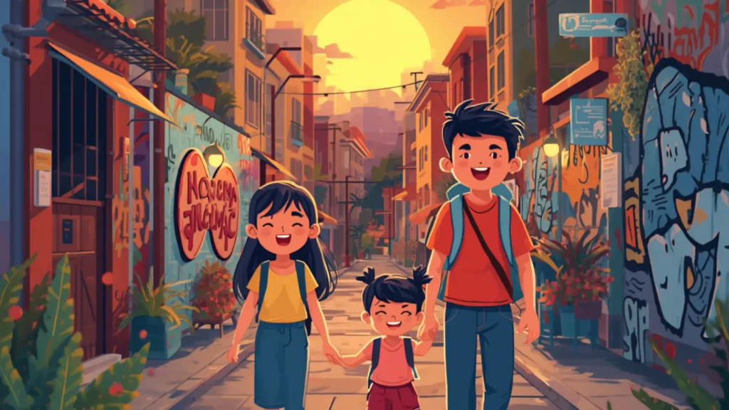 caption for vacation with family