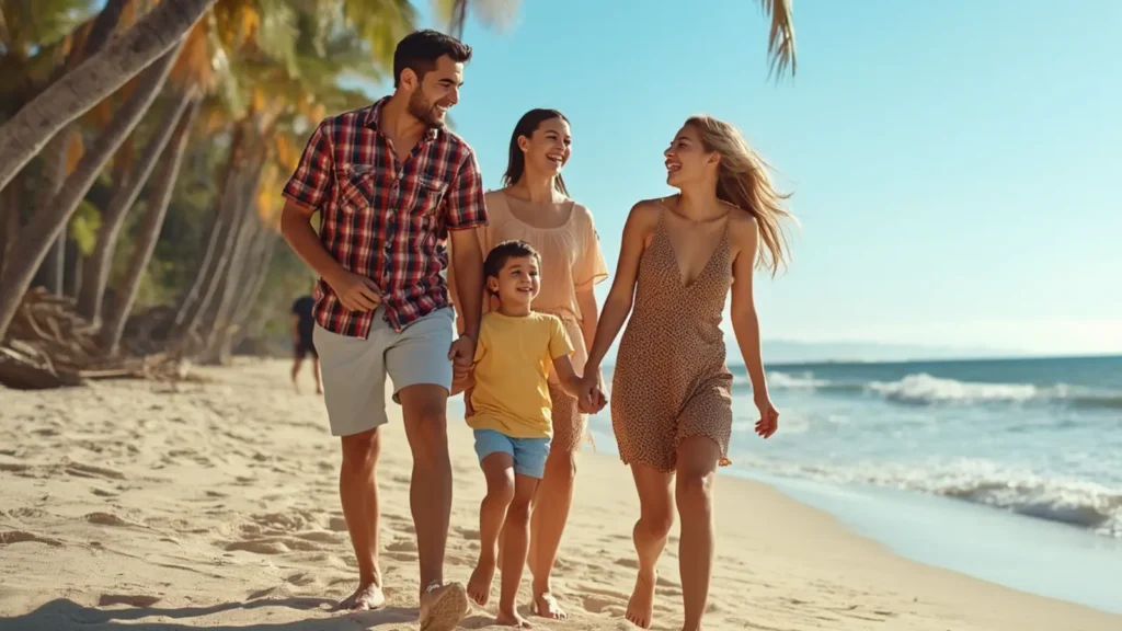 caption for vacation with family