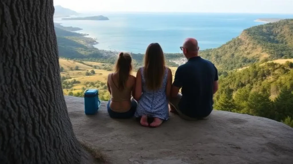 caption for vacation with family