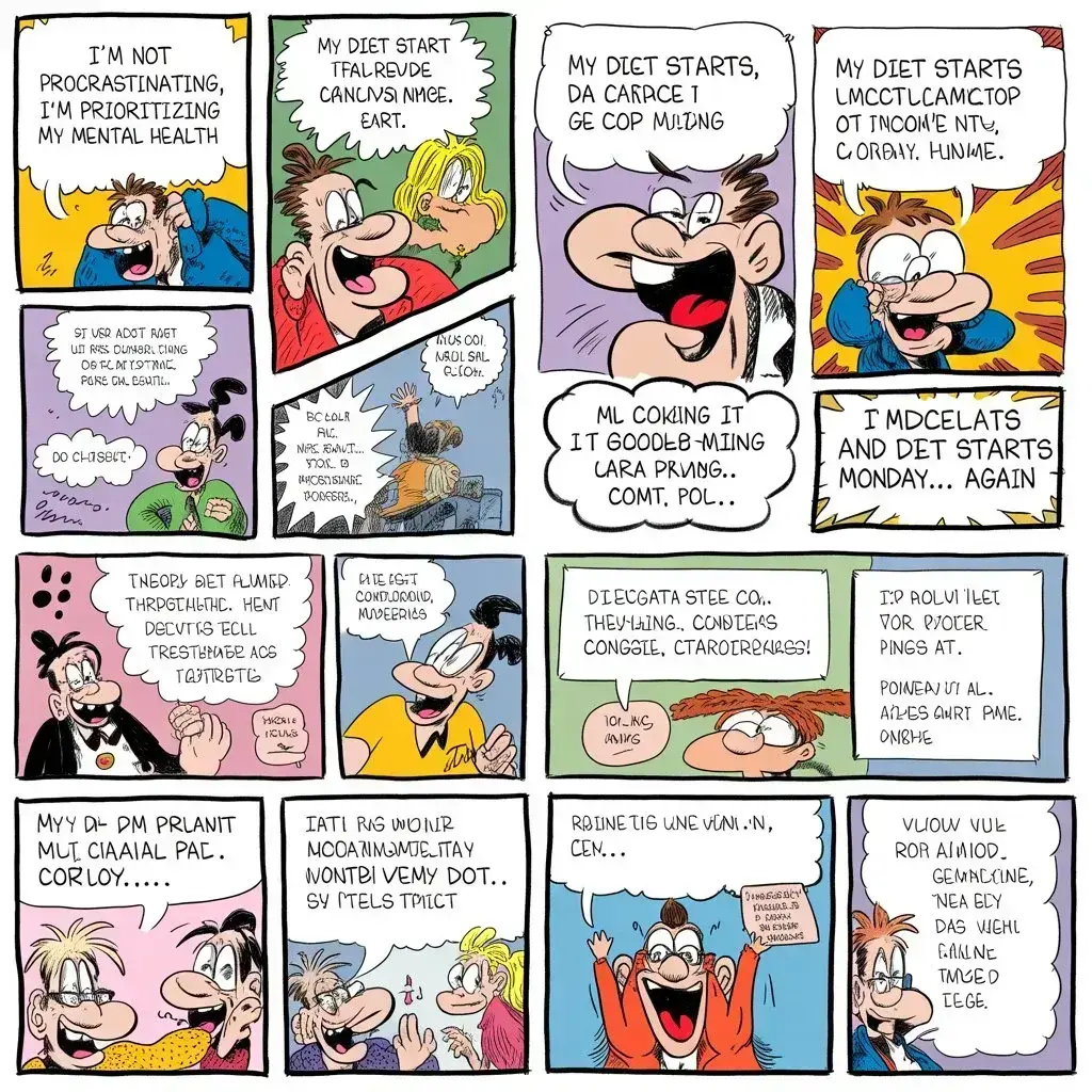 cartoon captions