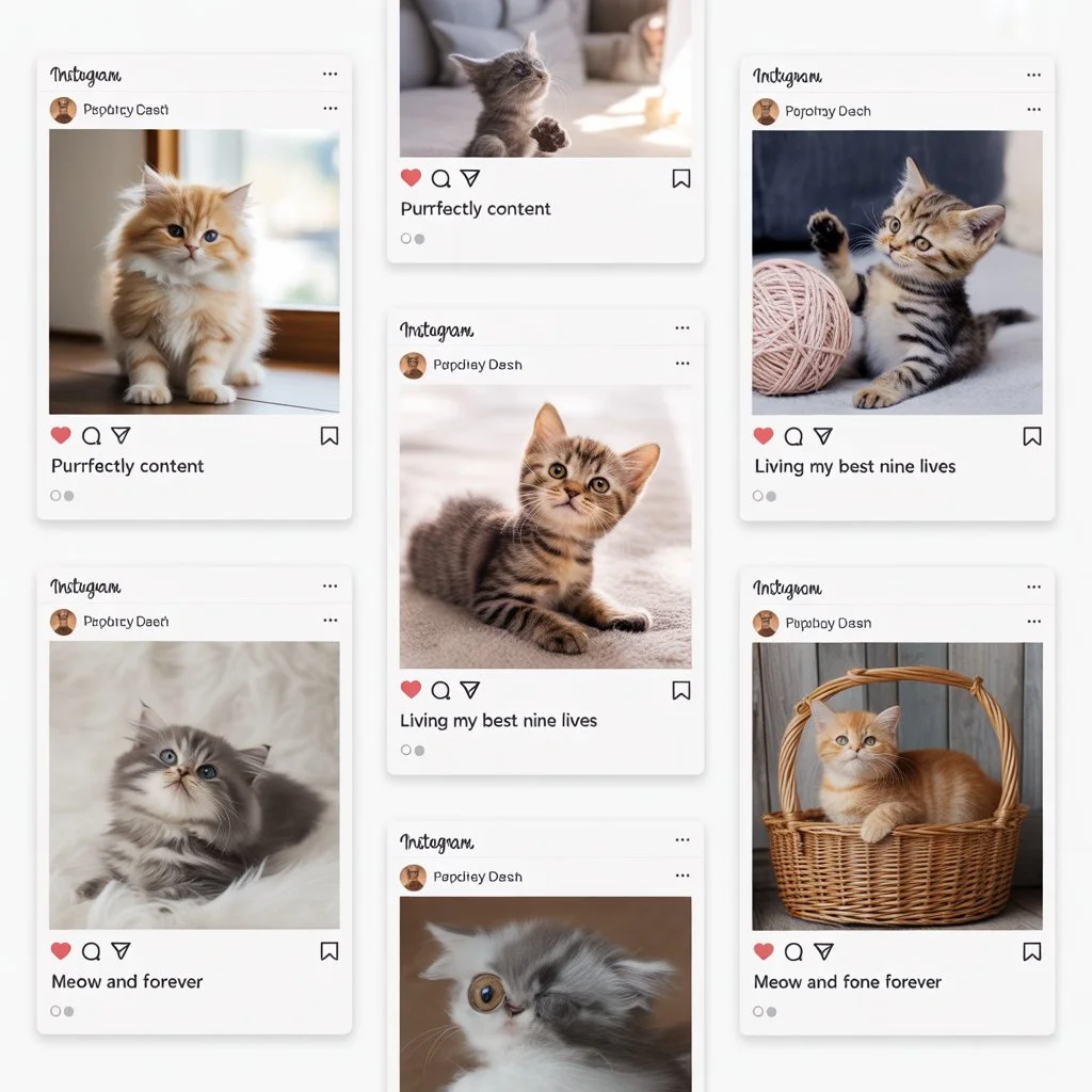 cat instagram captions