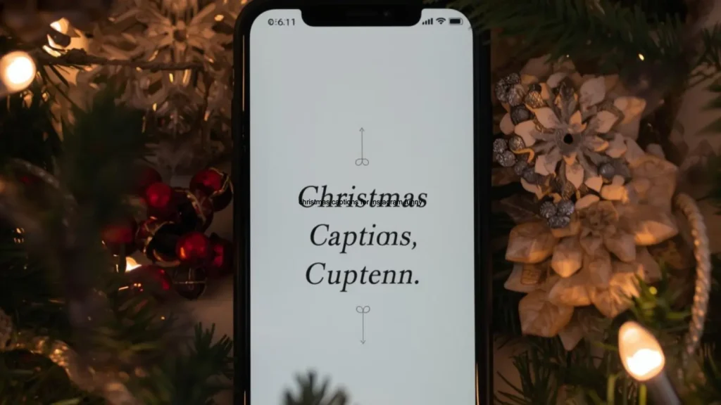 christmas captions instagram