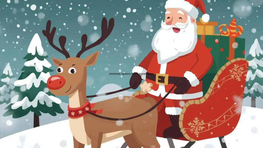 christmas captions for instagram funny
