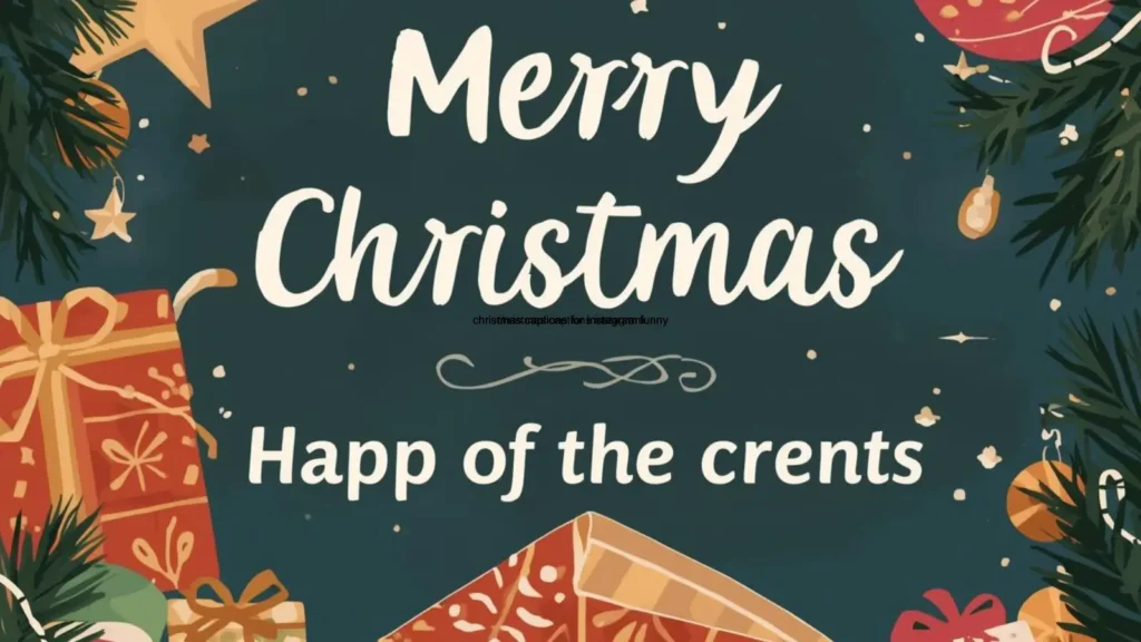 christmas captions instagram