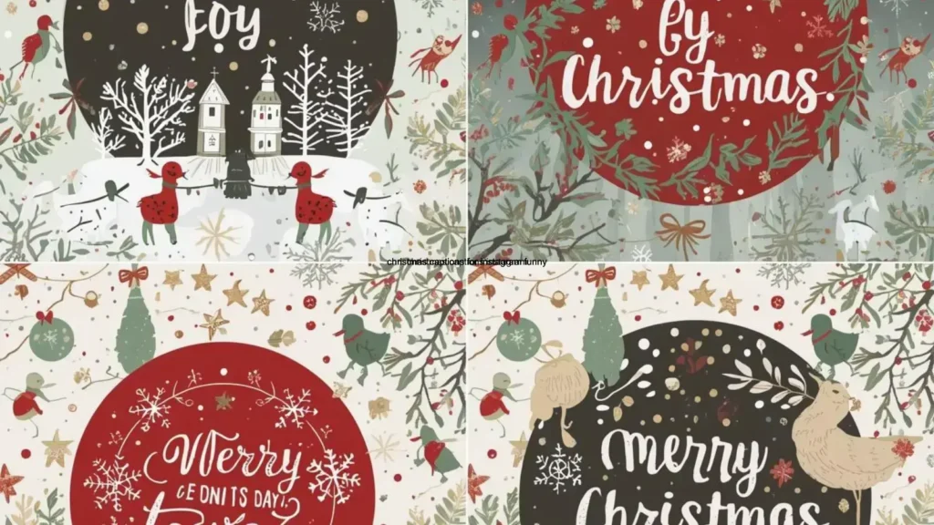 christmas captions instagram