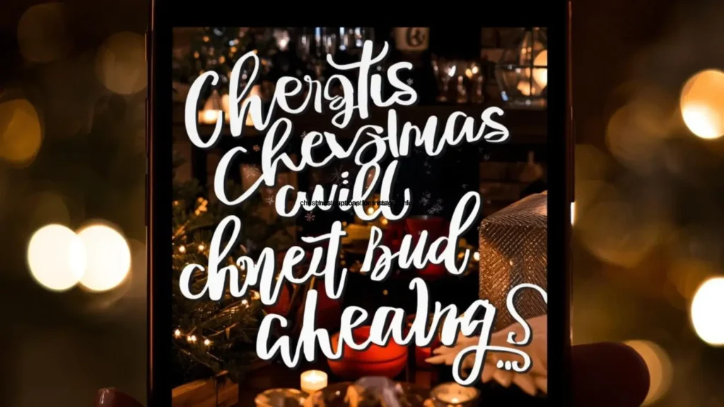 christmas captions instagram