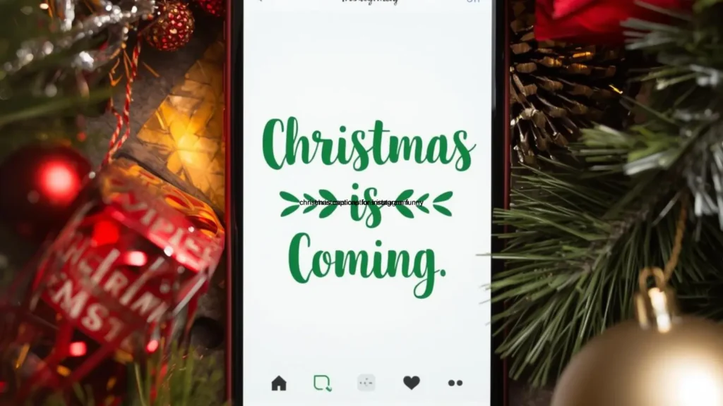 christmas is coming captions for instagram