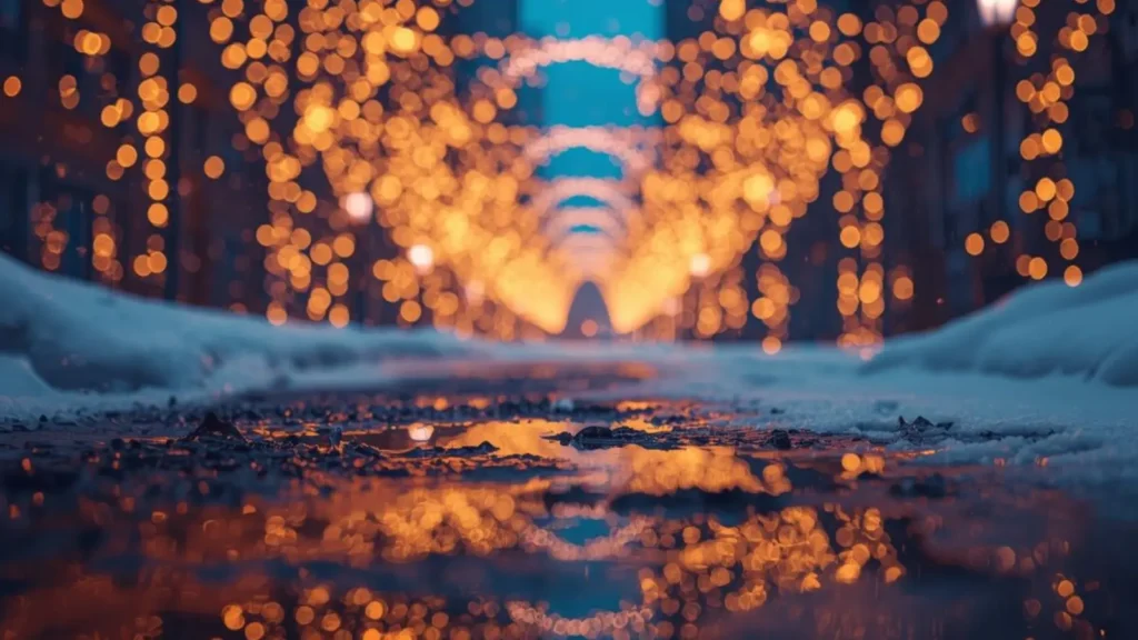 christmas lights captions