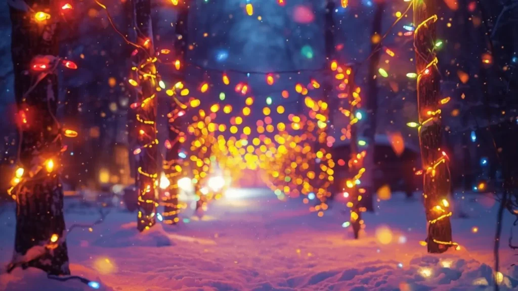christmas lights captions