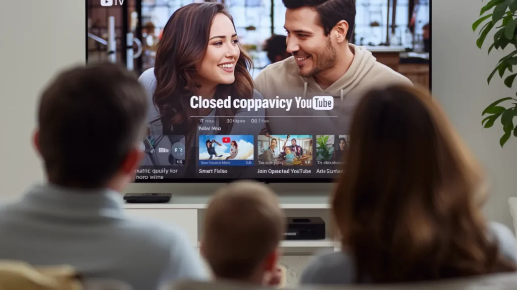closed caption youtube tv