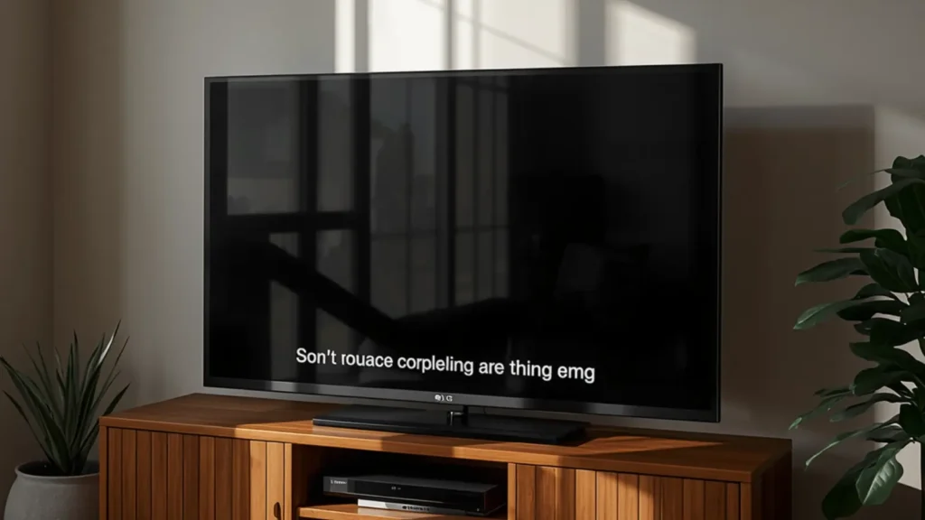 closed captioning lg tv