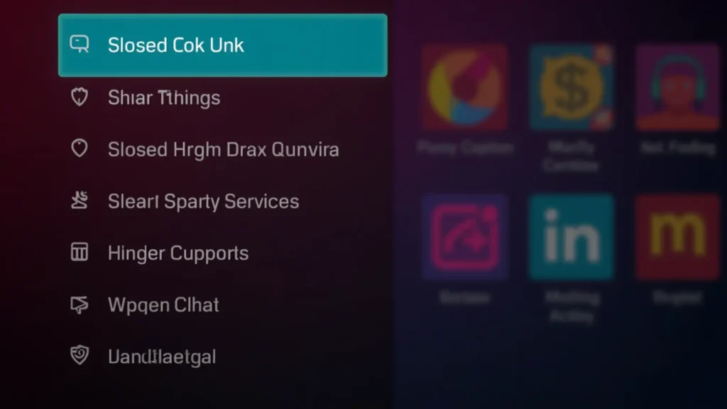 closed captioning on firestick