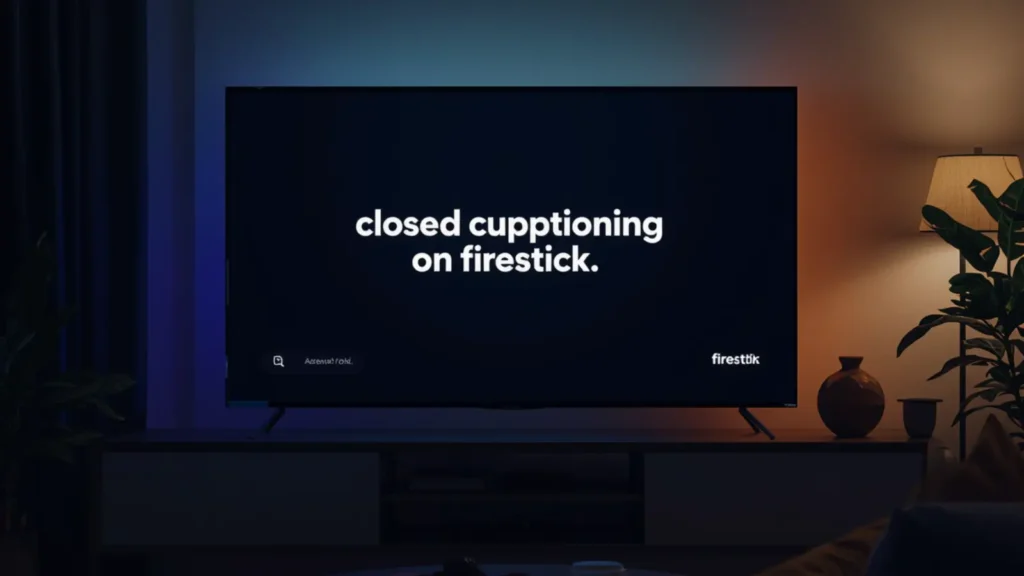 closed captioning on firestick