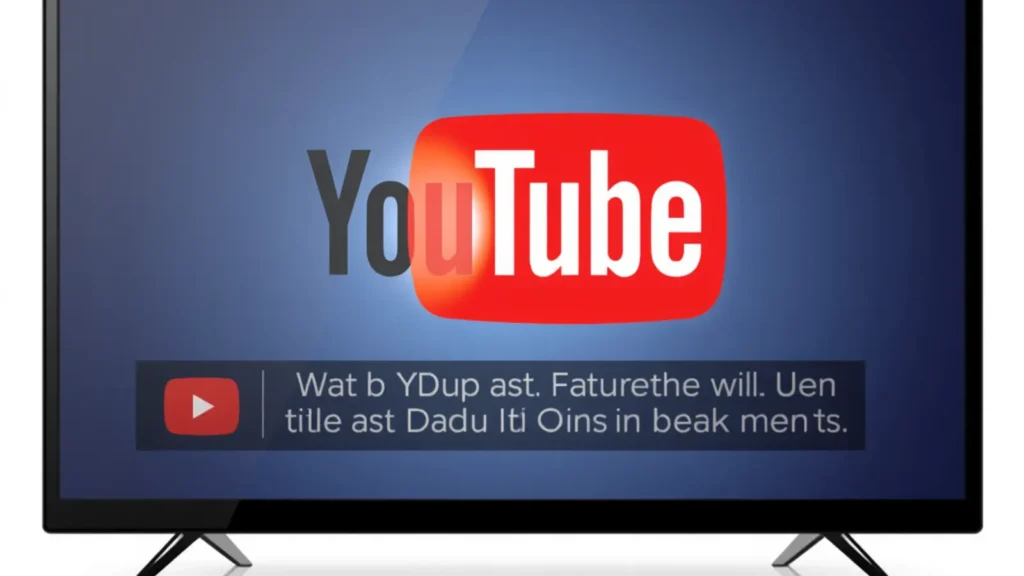 closed captioning youtube tv