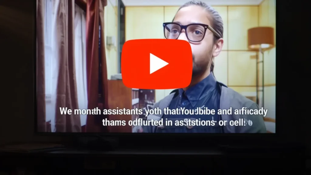 closed captions on youtube tv