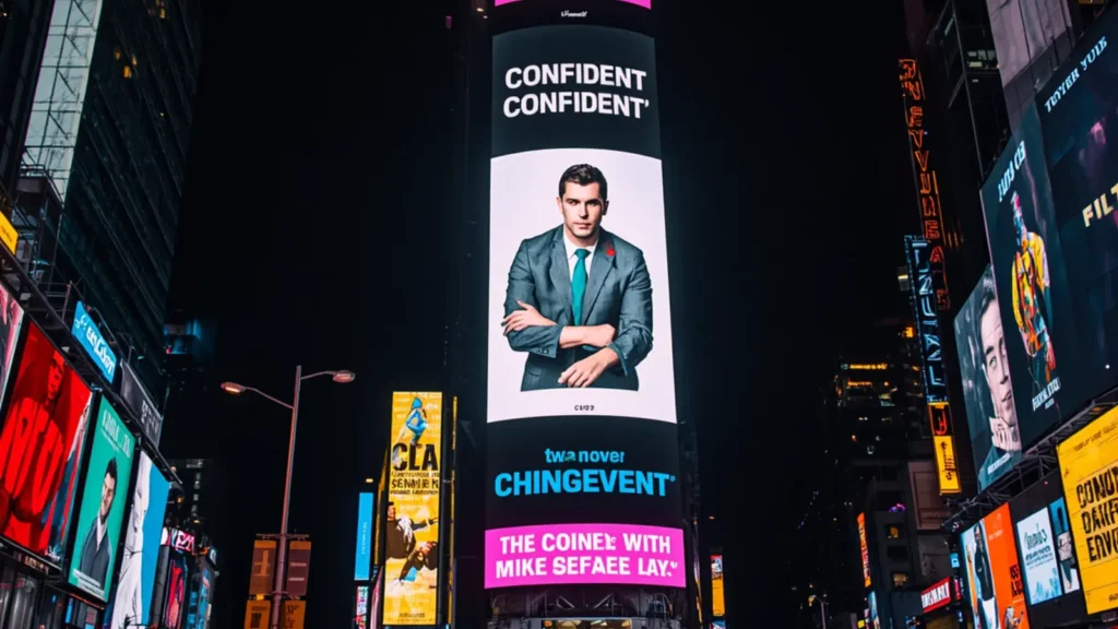 confident captions