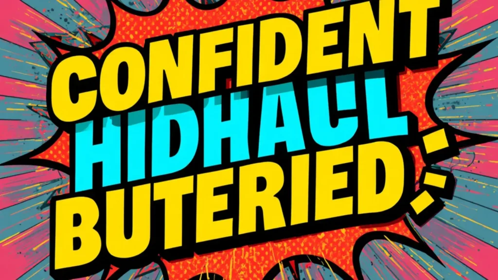 confident captions