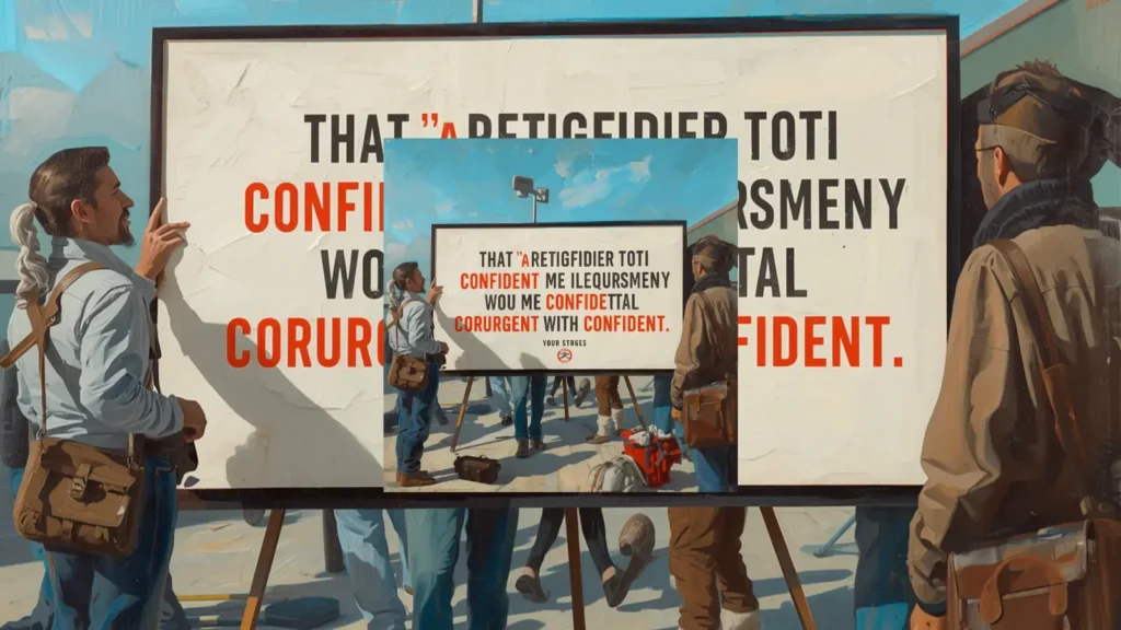 confident captions