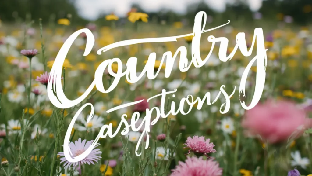 country captions for instagram