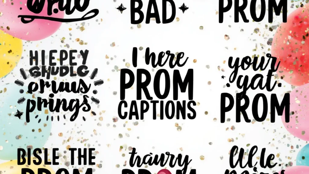 cute prom captions