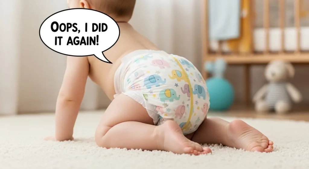 diapers captions