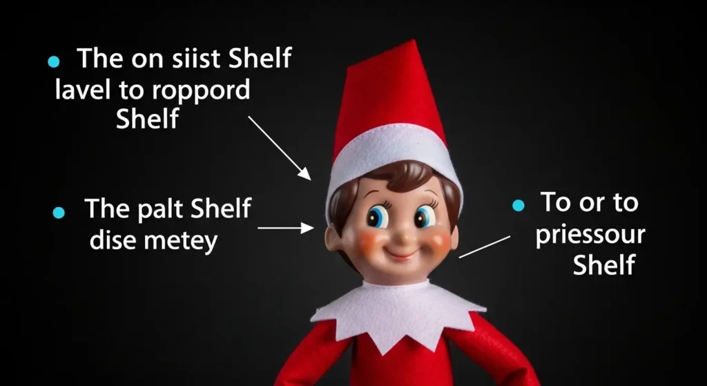 elf on the shelf caption