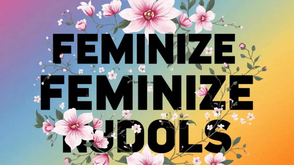 feminize captions