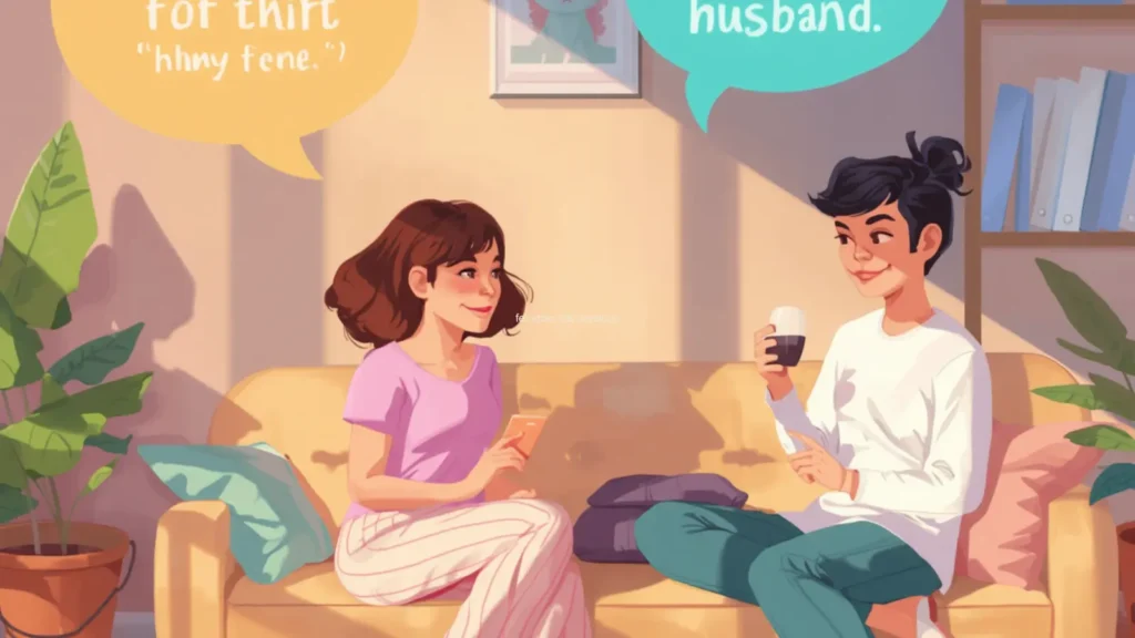 feminized husband captions