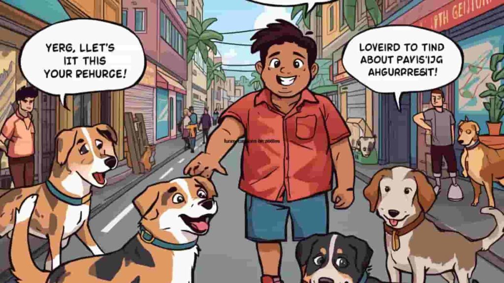 funny captions with dogs