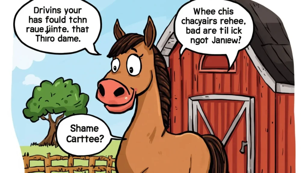 funny horse captions