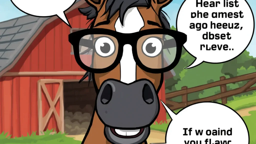 funny horse captions
