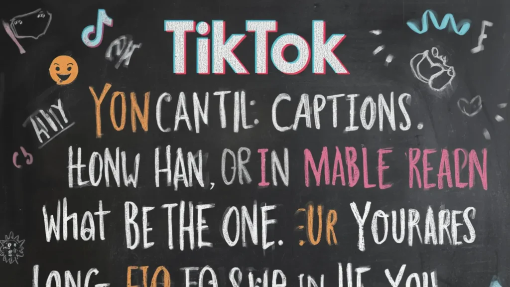 funny tik tok captions