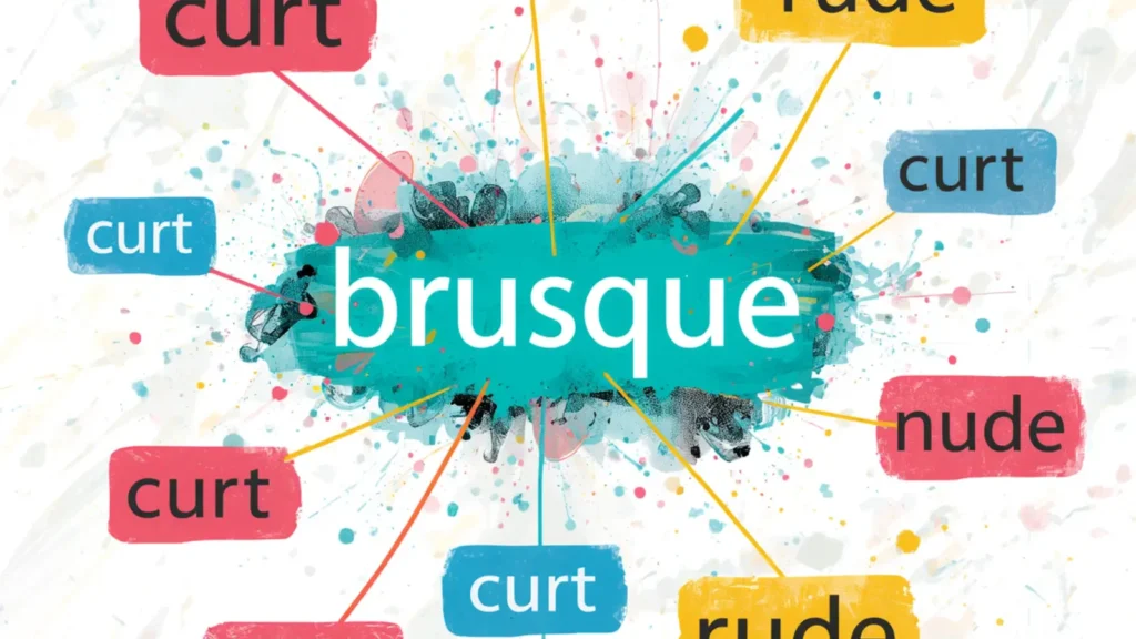 brusque synonym