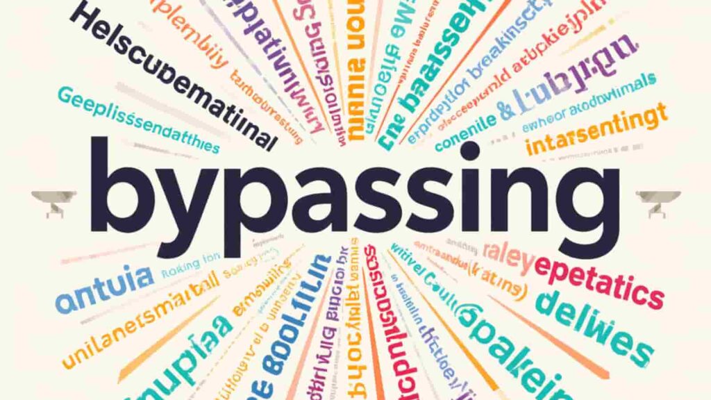 bypassing synonym