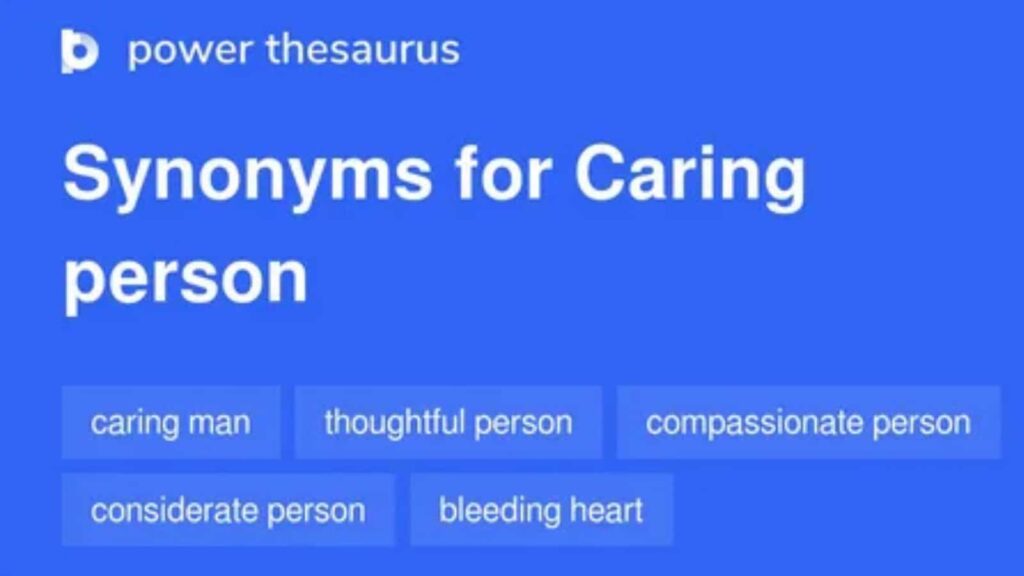 caringness synonym