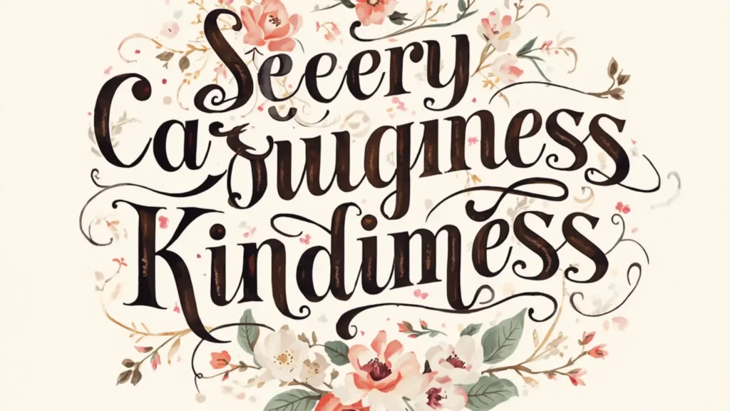 caringness synonym