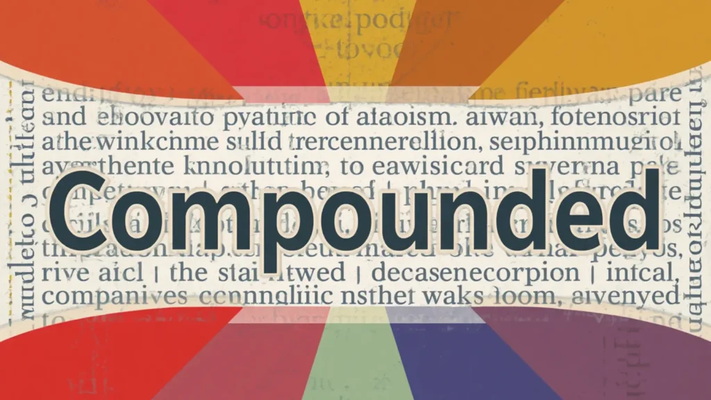 compounded synonym