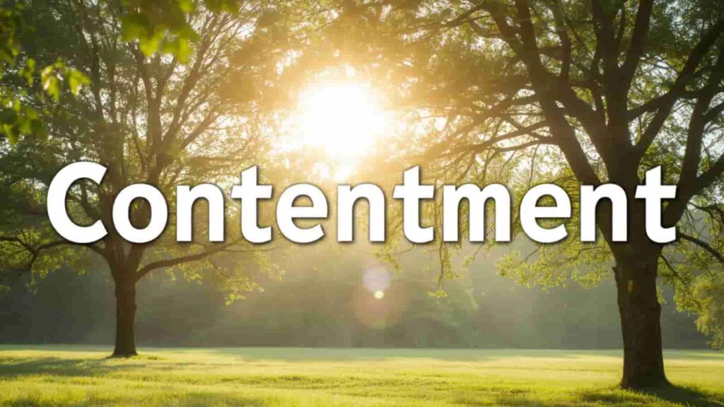 contentment synonym