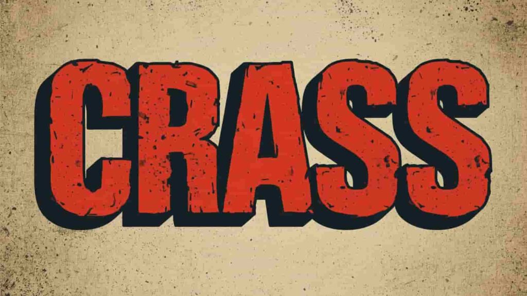 crass synonym