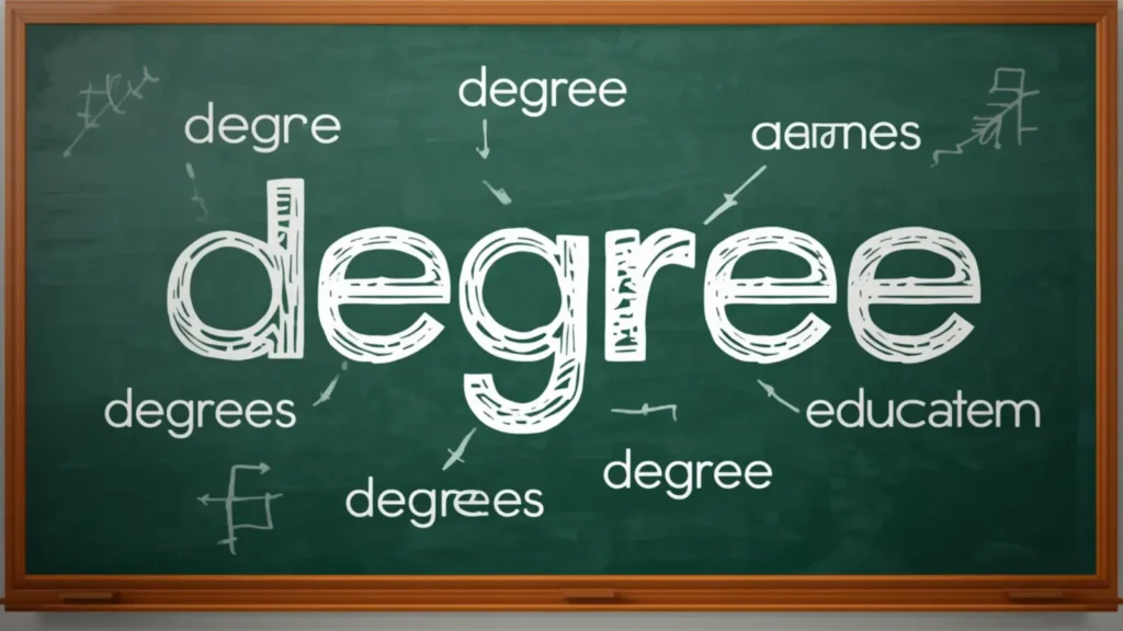 degree synonym