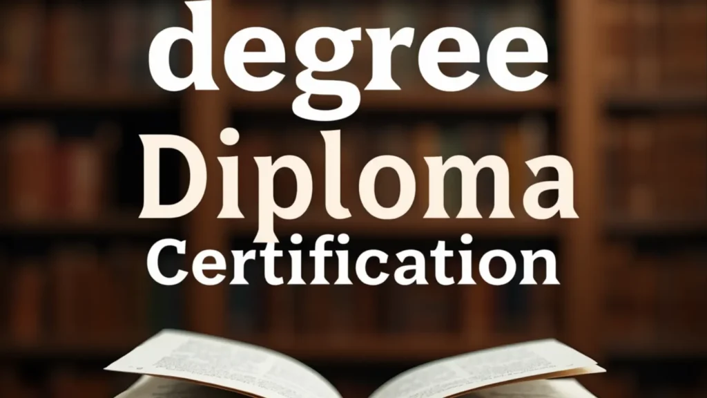 degree synonym