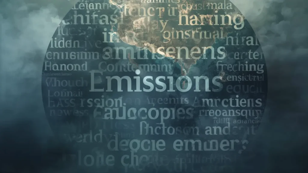 emissions synonym