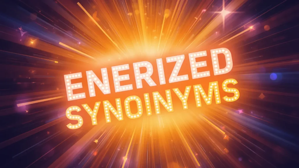energized synonym