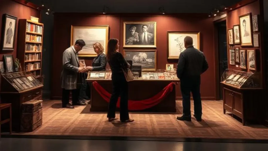 exhibiting synonym