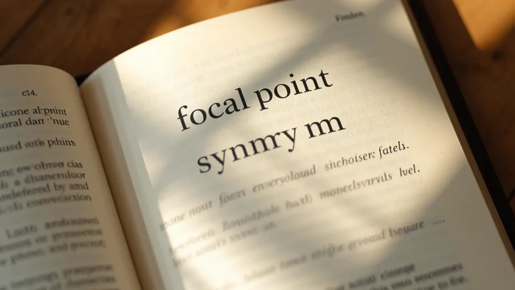 focal point synonym