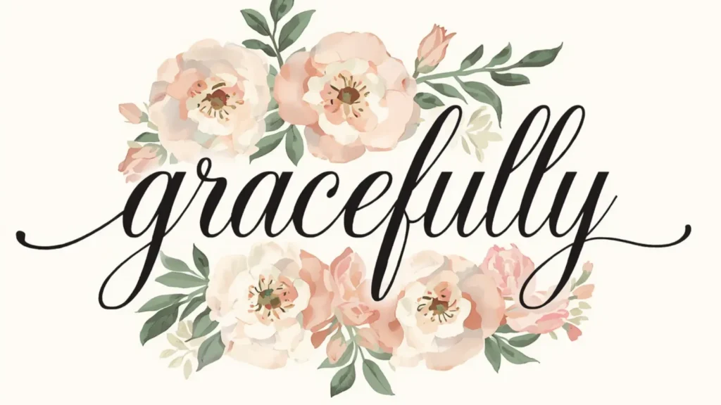 gracefully synonym