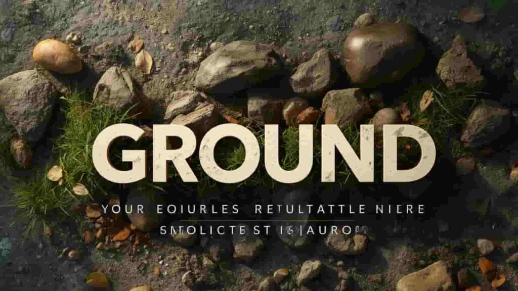 ground synonym