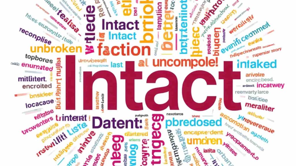 intact synonym