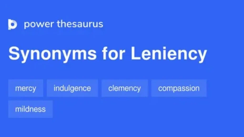 leniency synonym